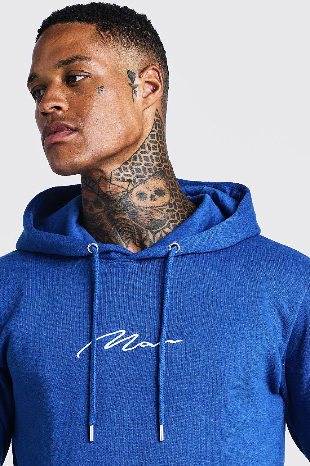 Men's signature fleece hoodie sale