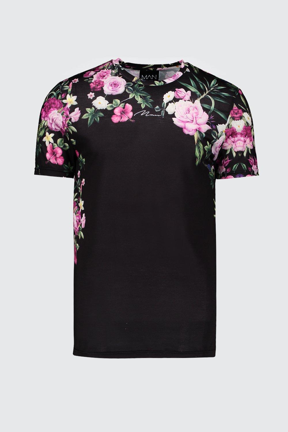 floral print t shirt