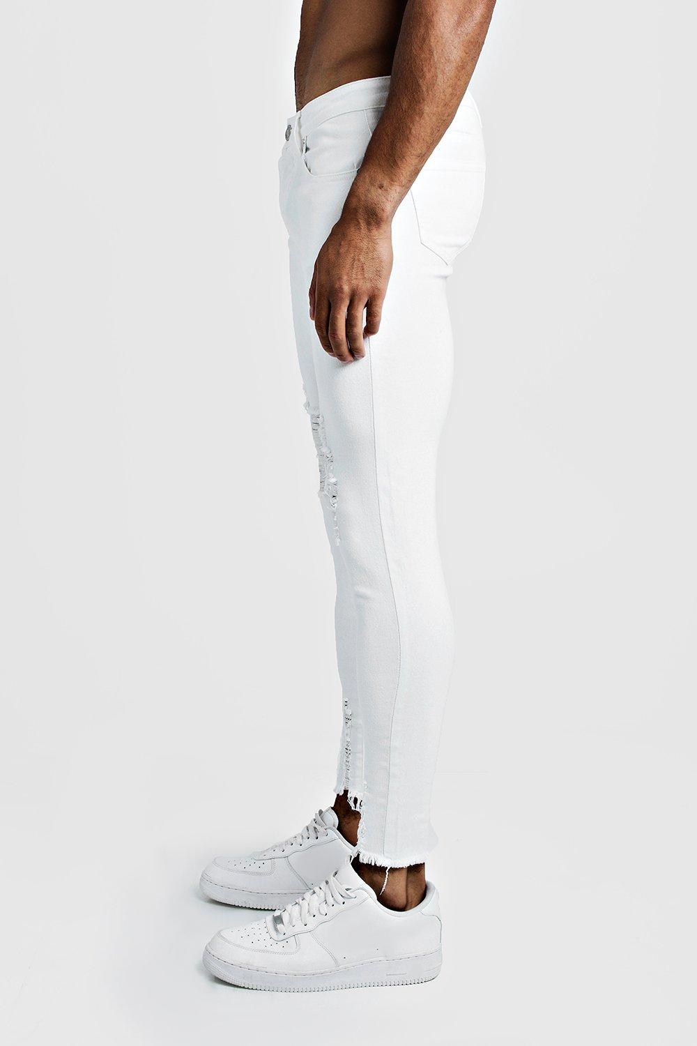 Jean super 2025 skinny blanc