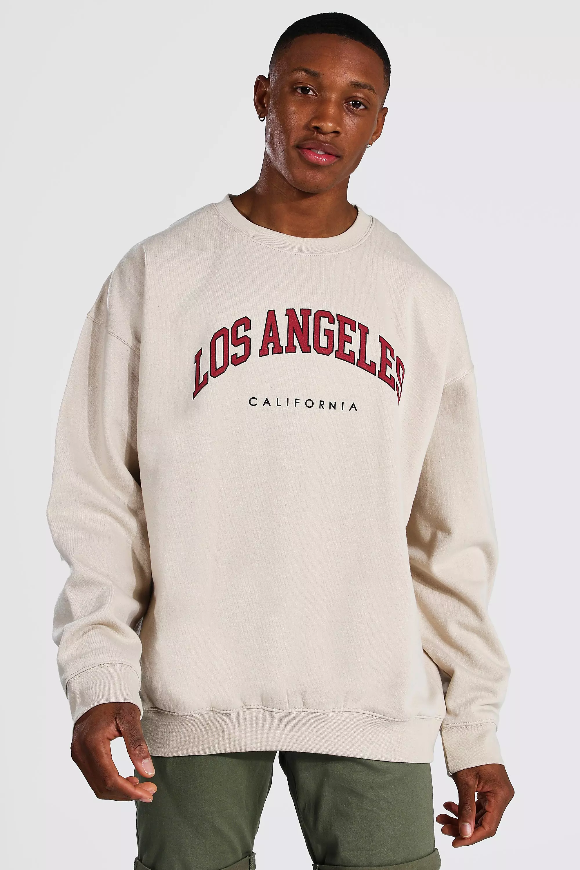 Printed sweatshirt shop mens