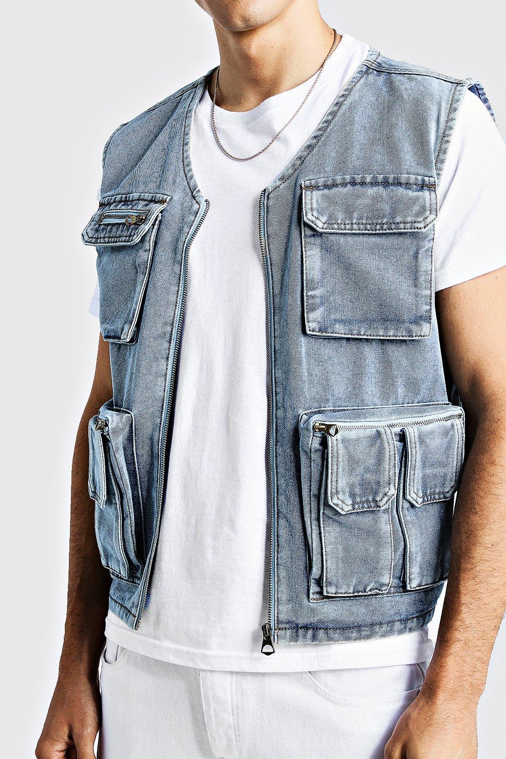 light blue utility jacket