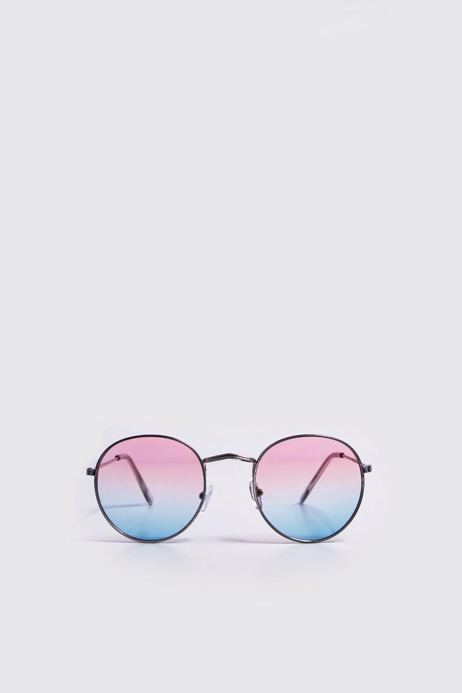 Ombre Lens Round Sunglasses image number 1