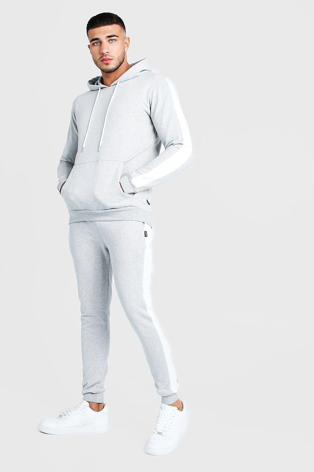 boohoo grey tracksuit