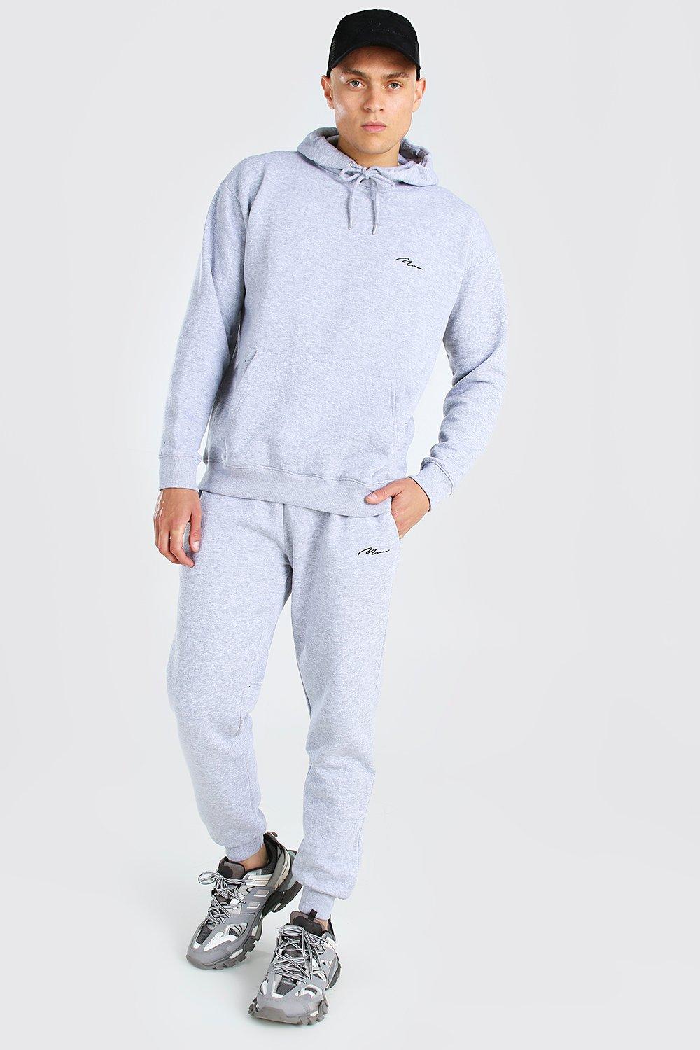 boohoo man tracksuit bottoms