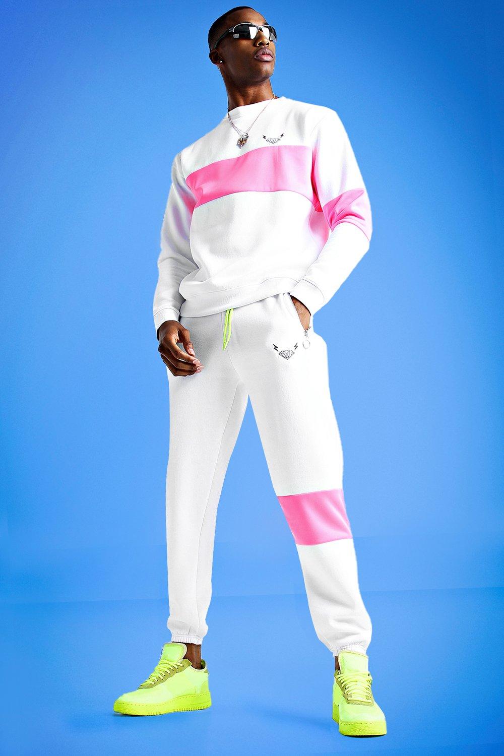 Get White Boohoo Tracksuit Images