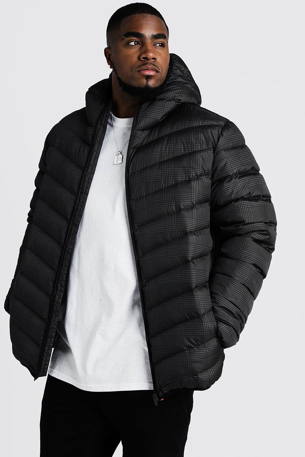 mens tall quilted jacket