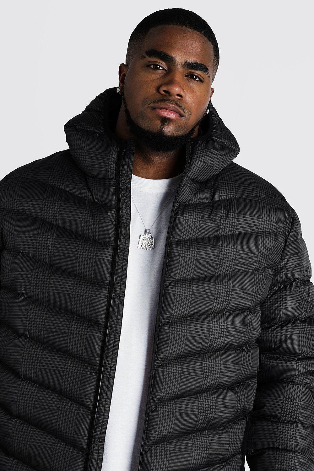 Big and tall quilted jacket best sale