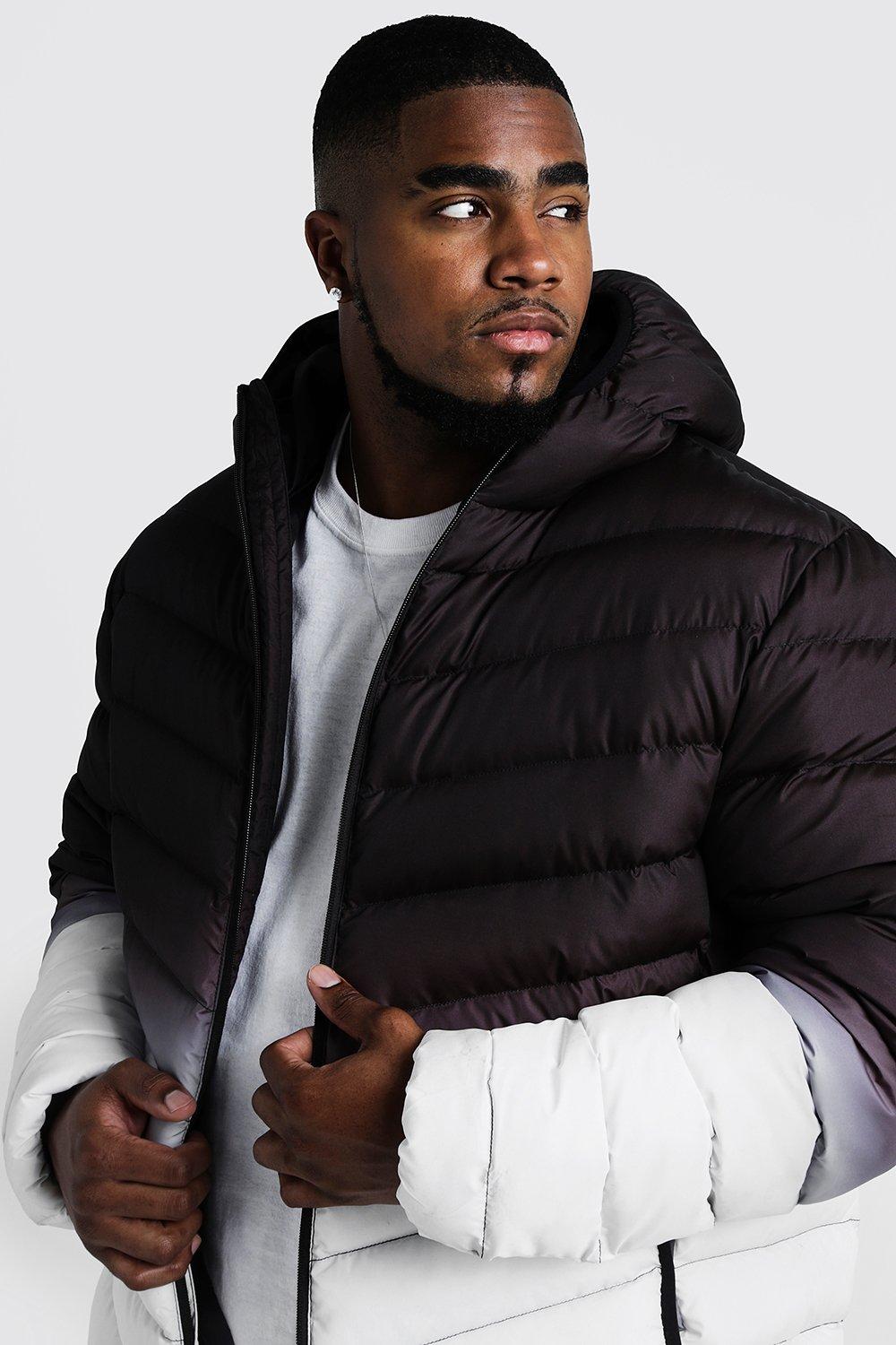 Big and tall quilted hot sale jacket