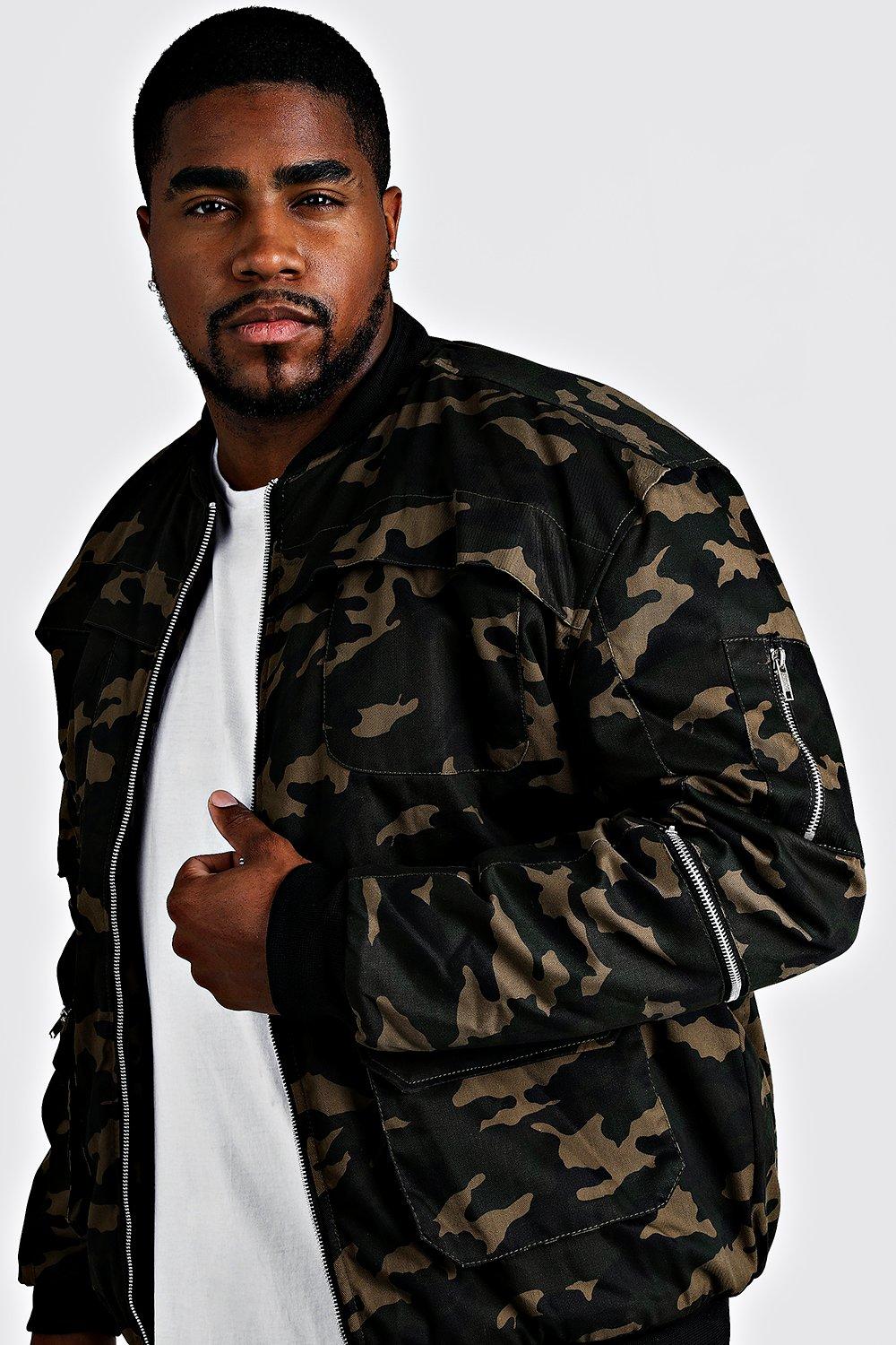 Big and tall military on sale jacket