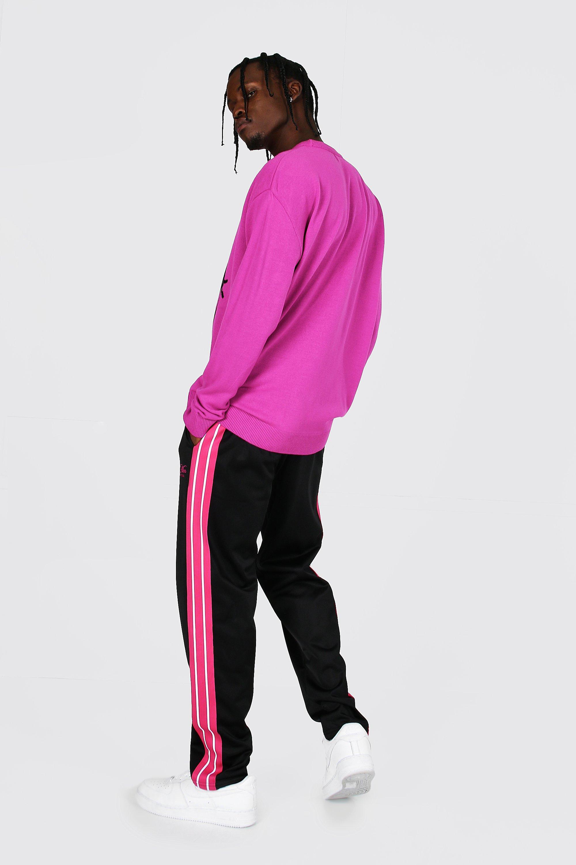 Roze discount adidas trui