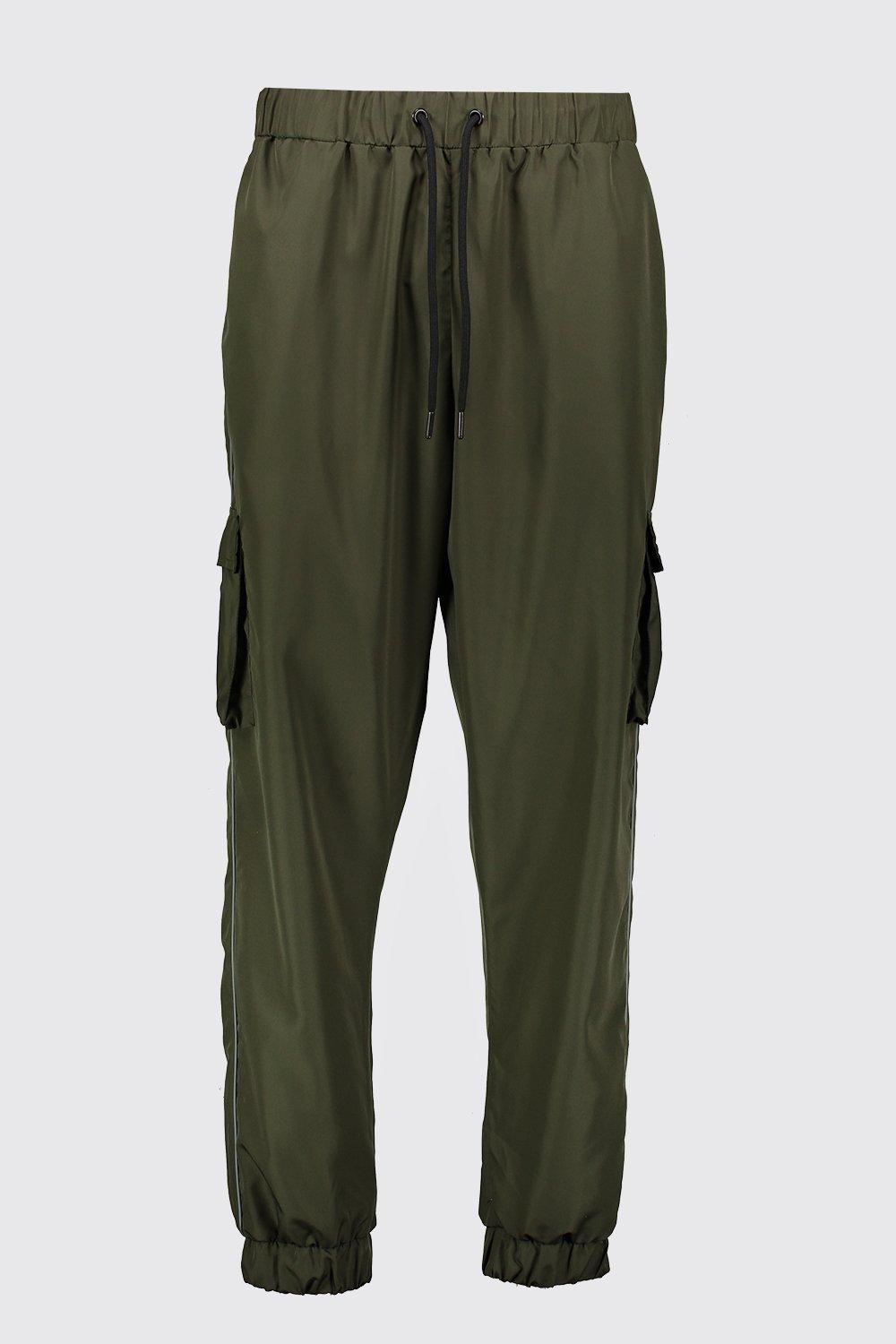 Reflective joggers plus size hotsell
