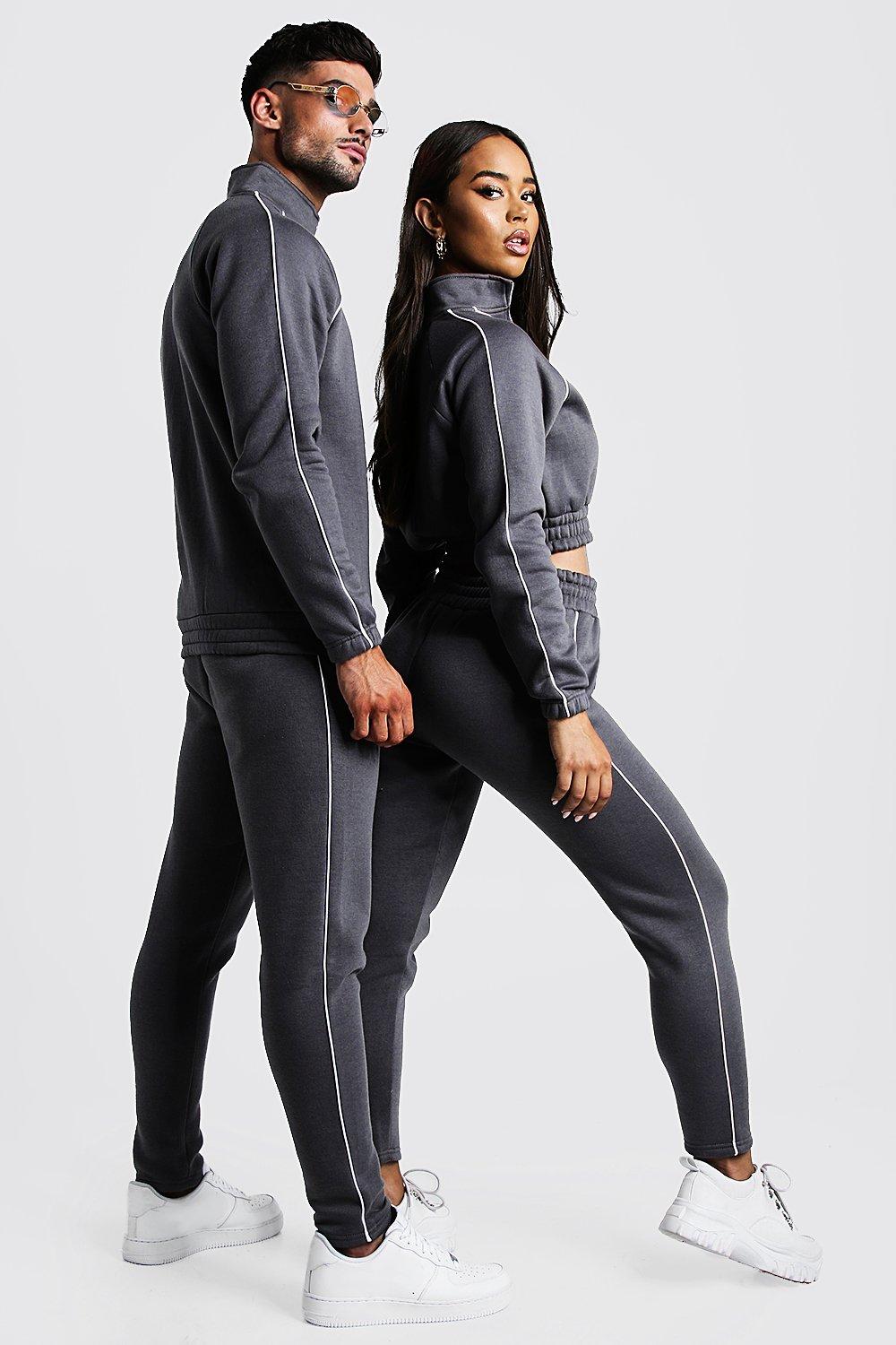 boohoo his and hers tracksuits