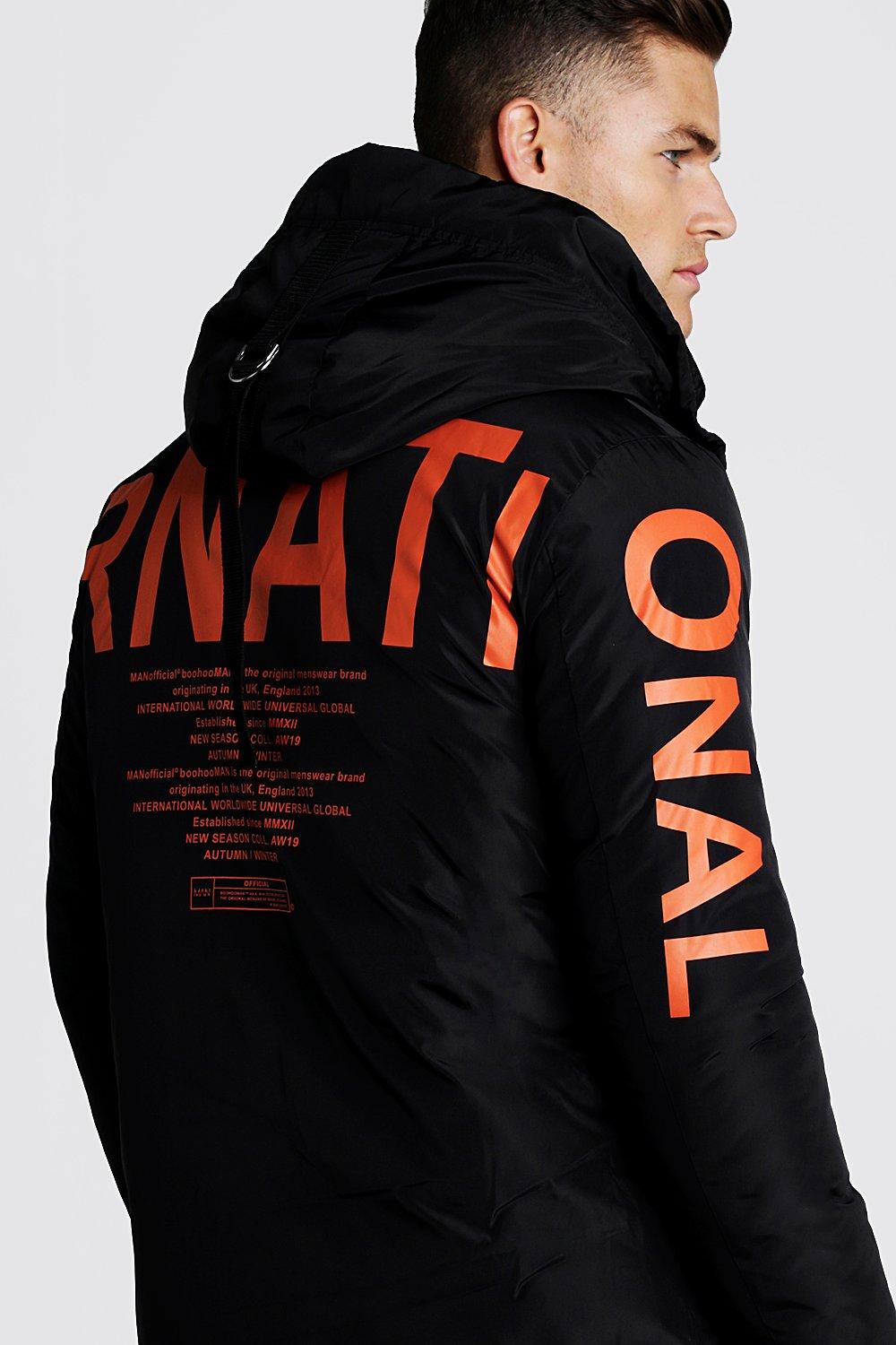 Boohoo hotsell man parka