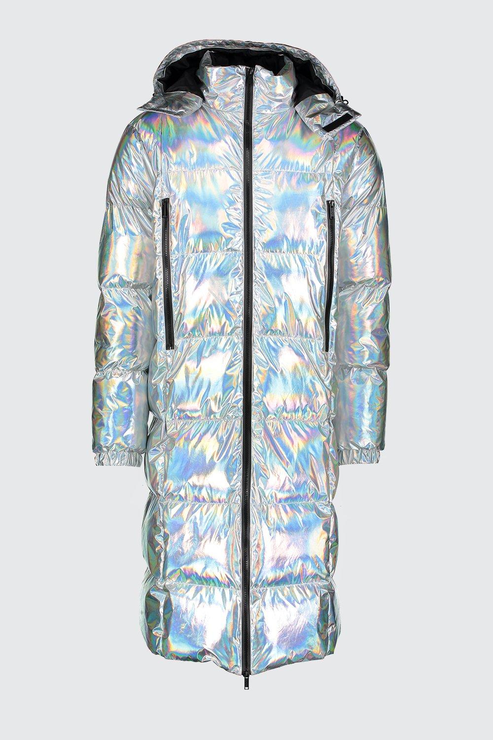 Holographic on sale bubble coat