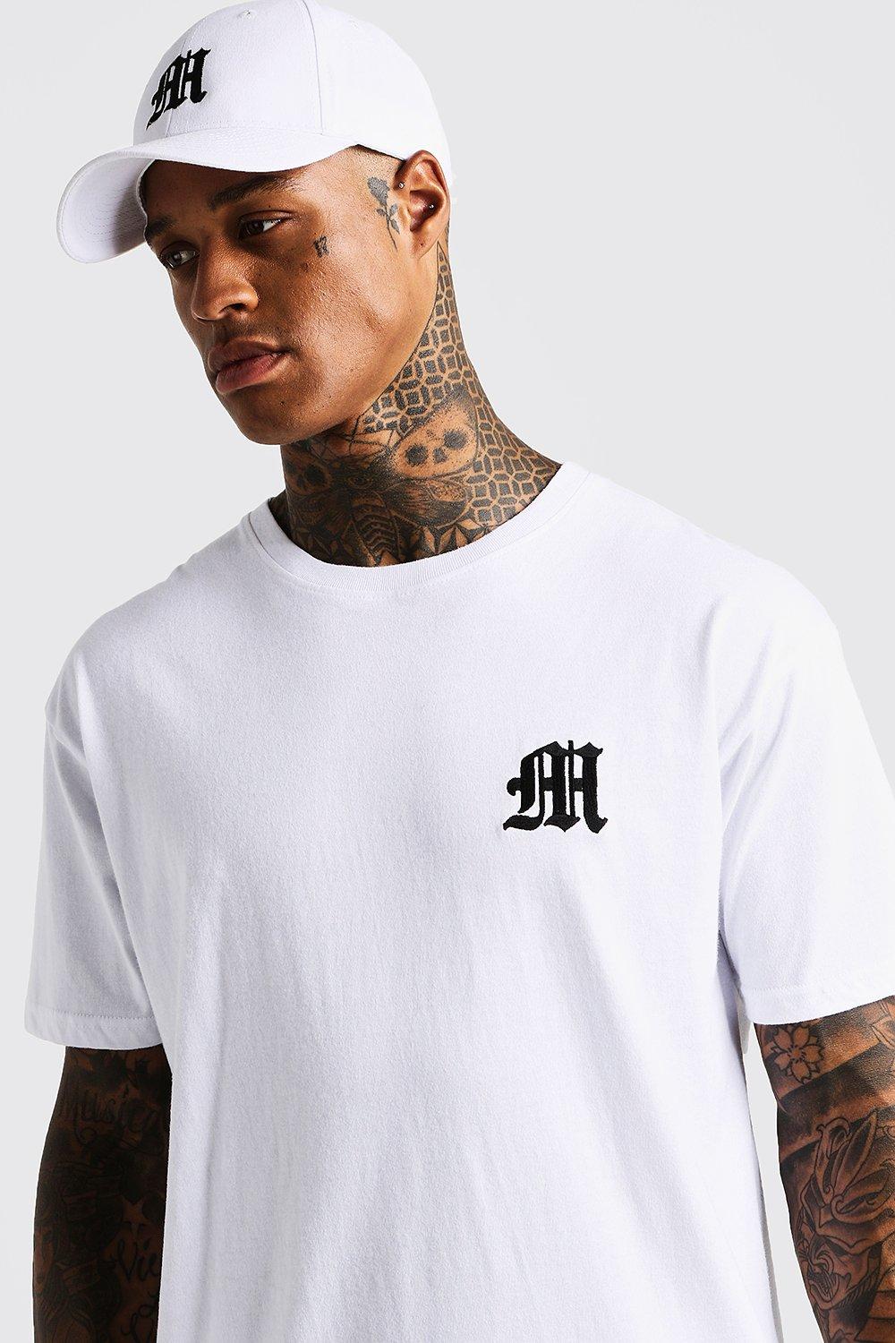 MAN Aesthetics Longline Drop Shoulder T Shirt