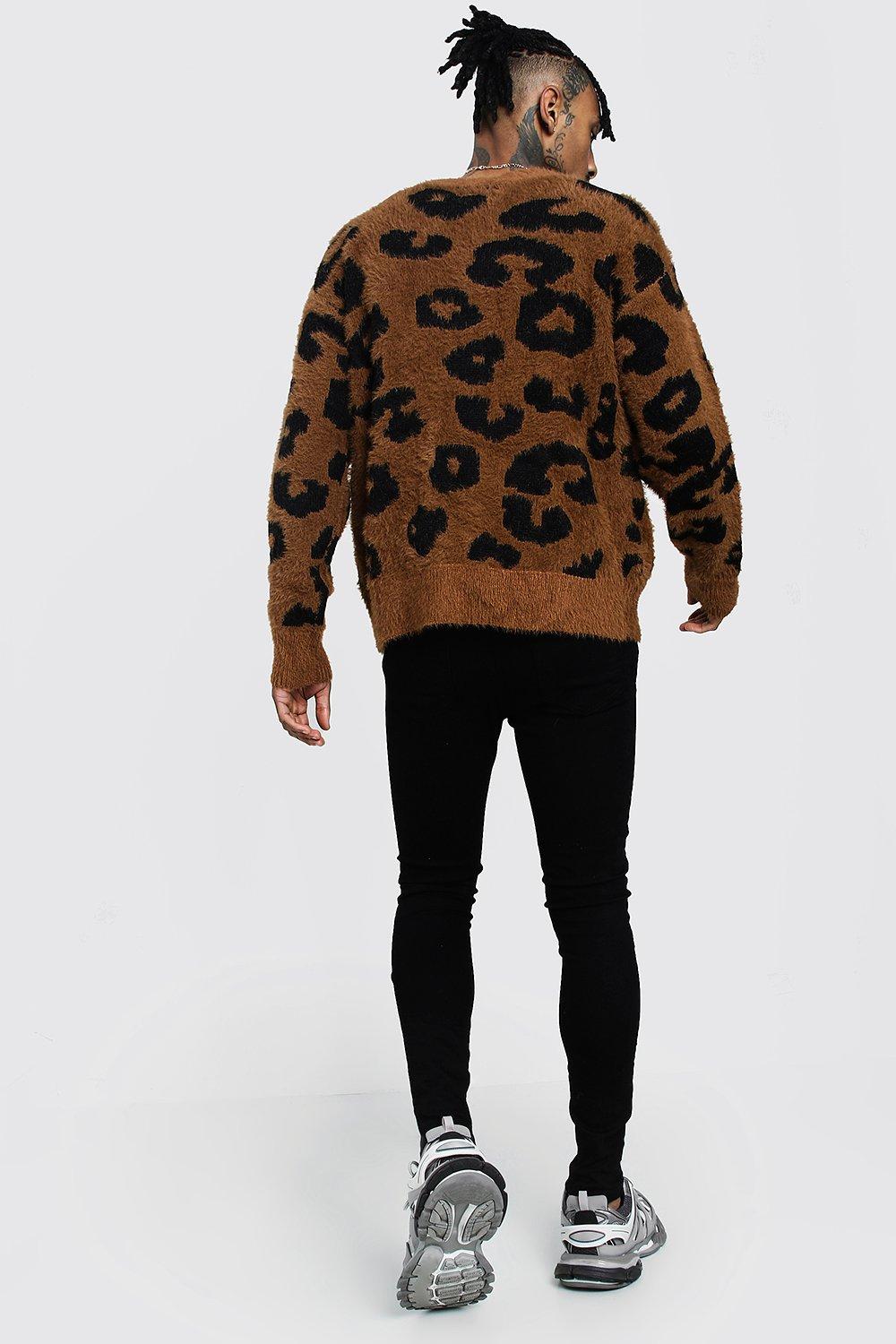 Boohoo clearance leopard cardigan