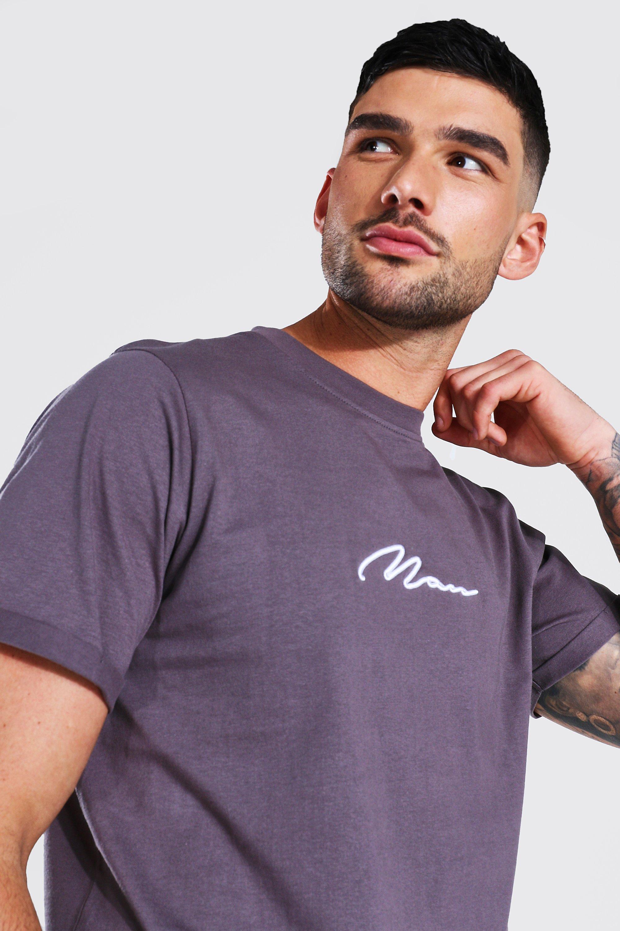 Signature T-Shirt Met Mouwen boohoo