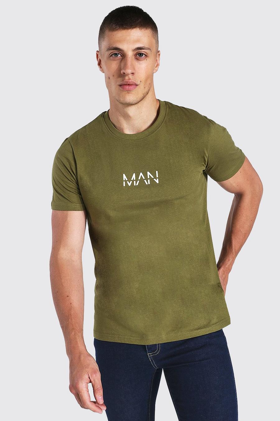 Khaki Original Man T-shirt image number 1