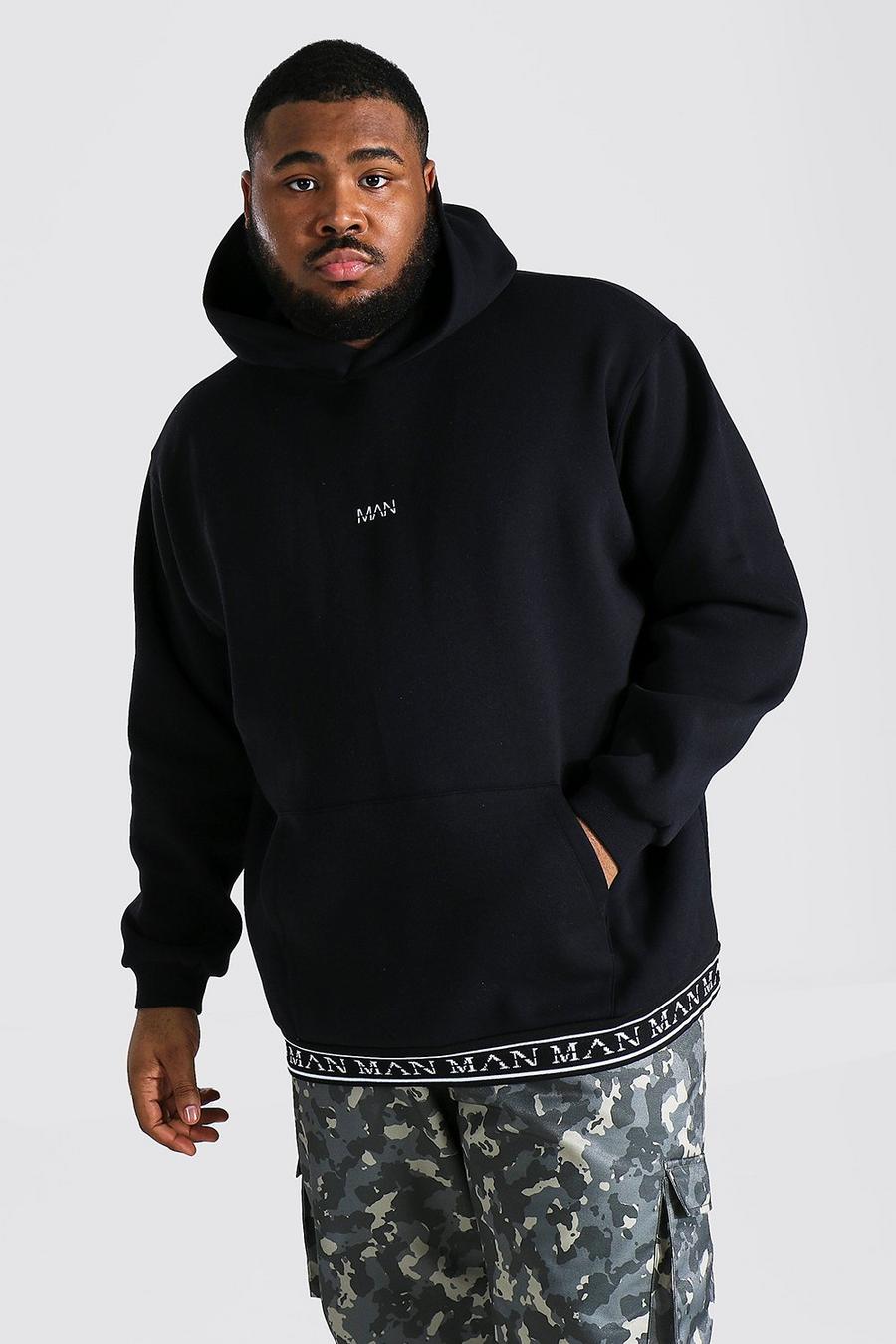 Black Plus size - Oversize hoodie  image number 1