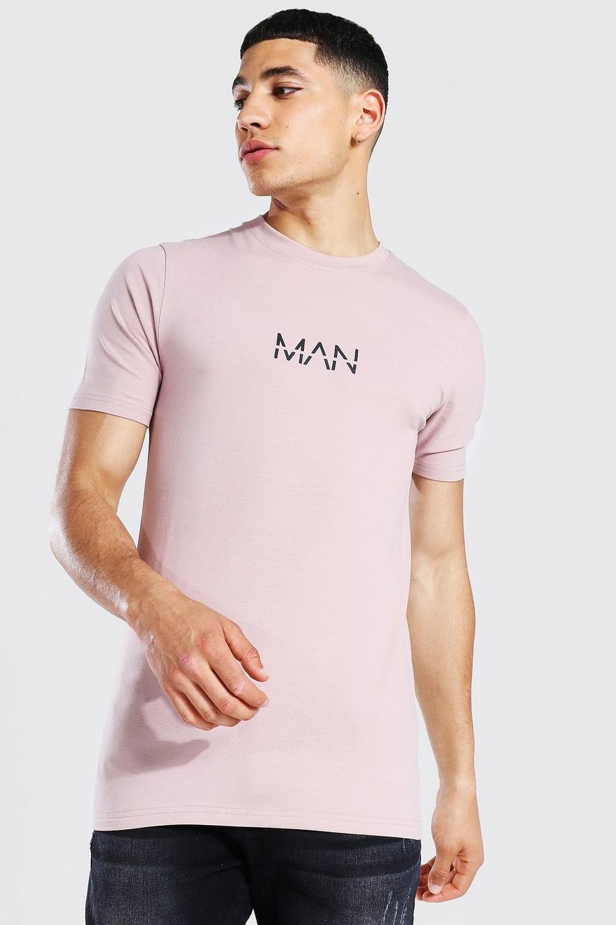 Camiseta MAN Original ajustada al músculo, Bark image number 1