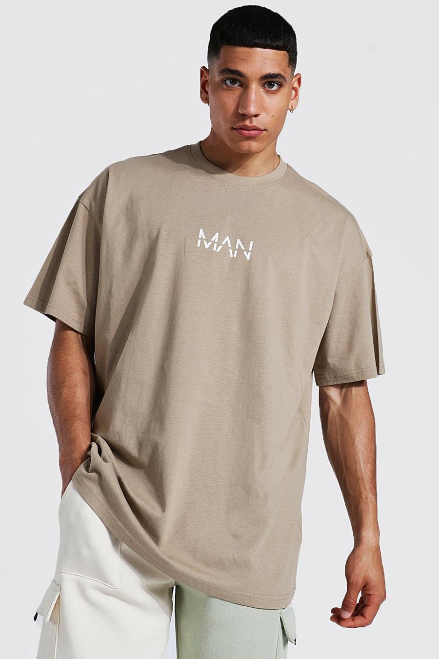 Camiseta oversize MAN Original, Sage silver image number 1