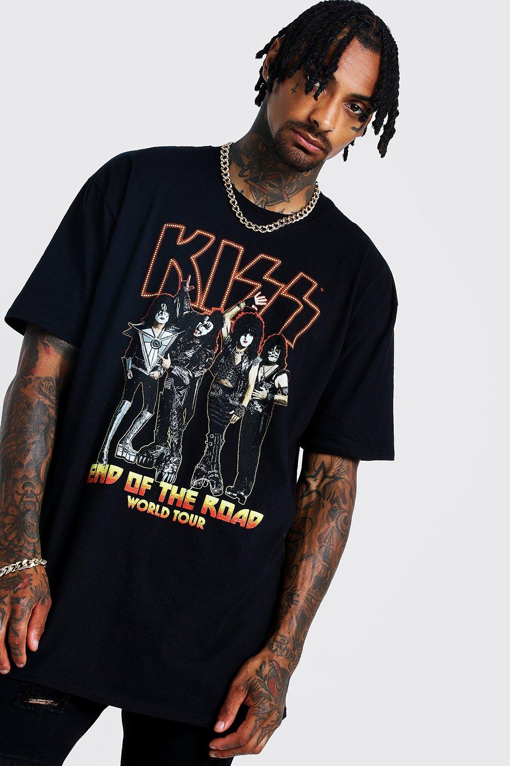 kiss tour shirts