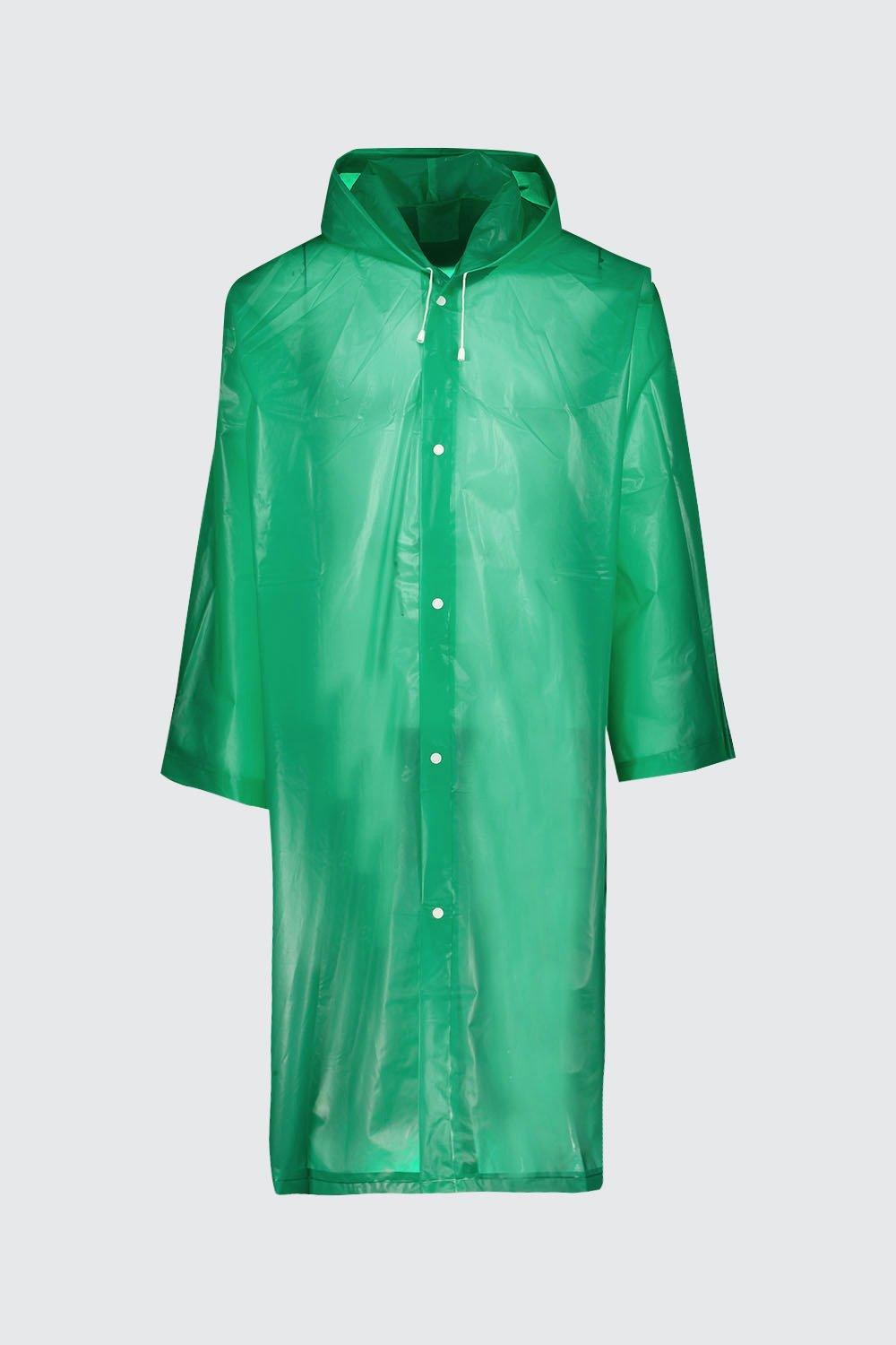 Transparent raincoat store boohoo