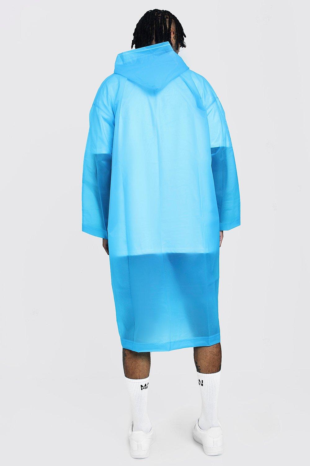 Men's Festival Eva Raincoat | Boohoo UK