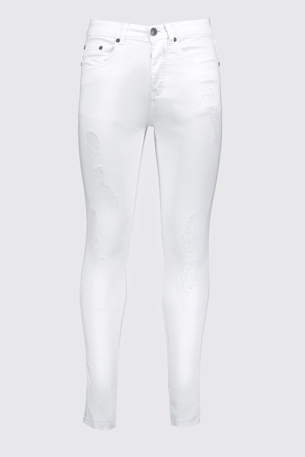 boohoo spray on skinny jeans