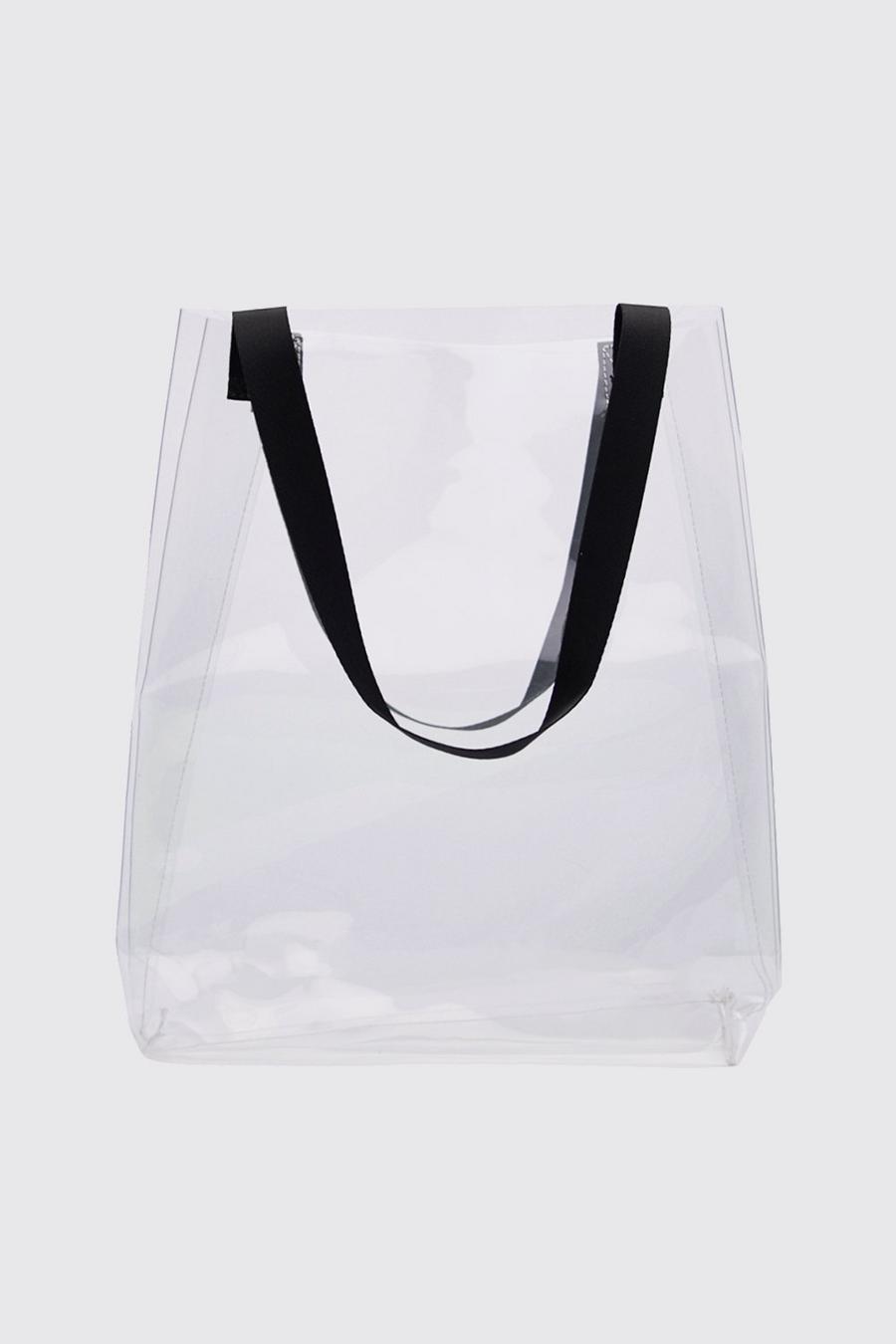 Clear Transparante Tote Bag image number 1