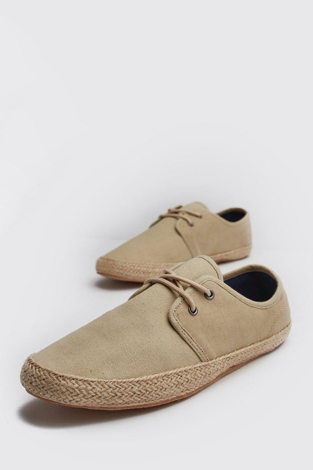 Mens espadrilles with on sale laces