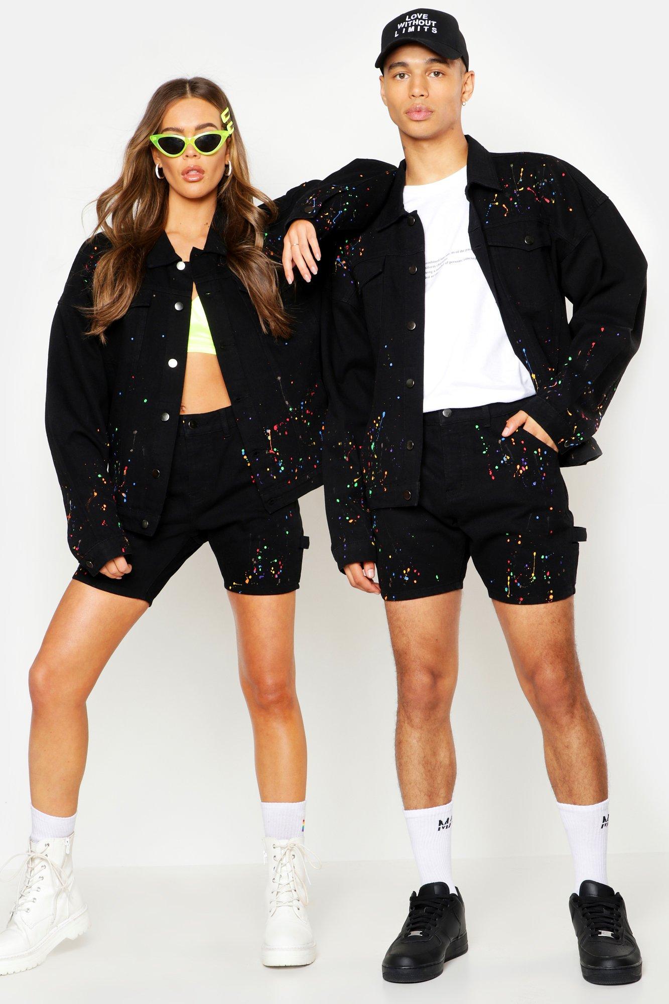 Boohoo pride deals denim jacket