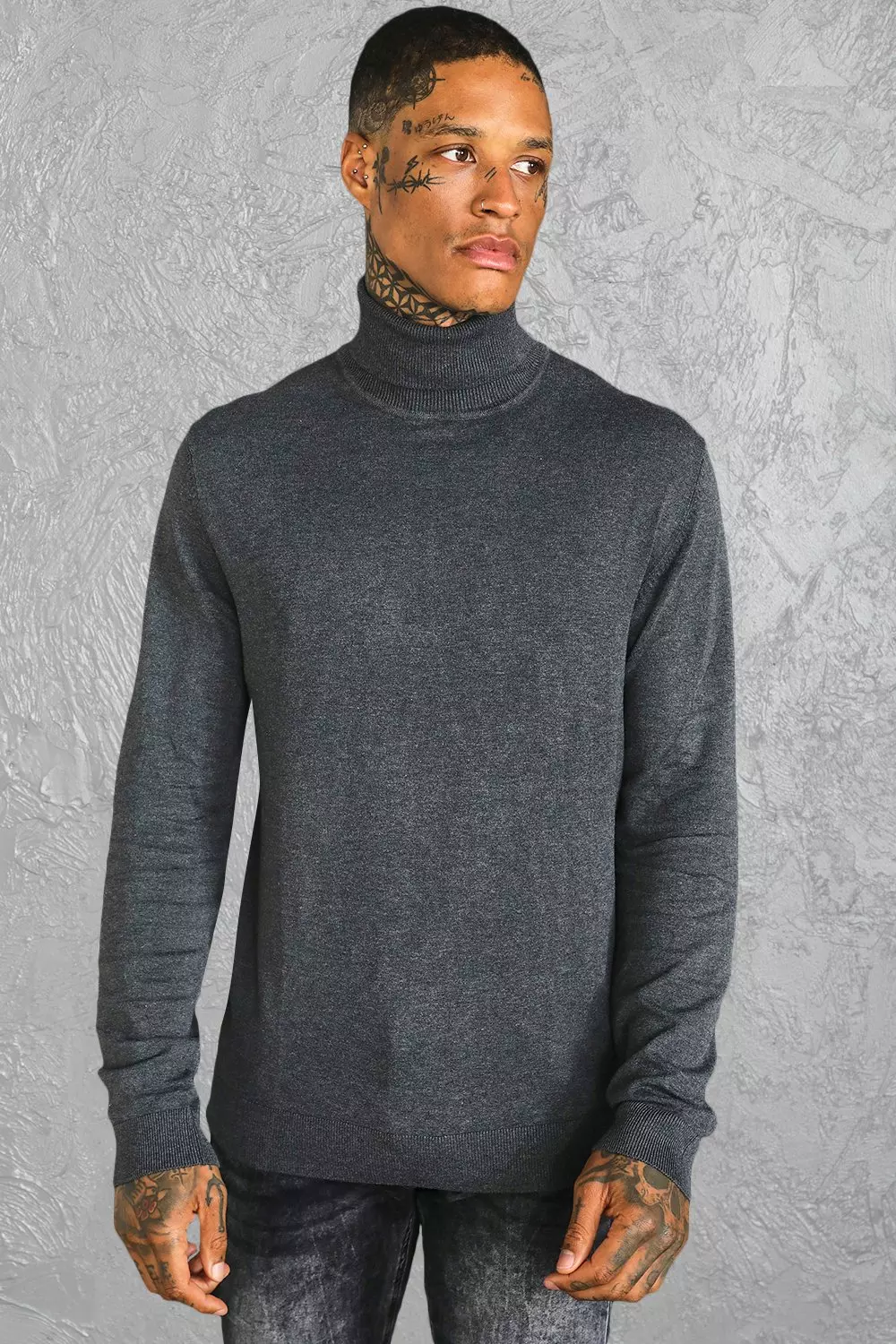 Roll deals neck sweater