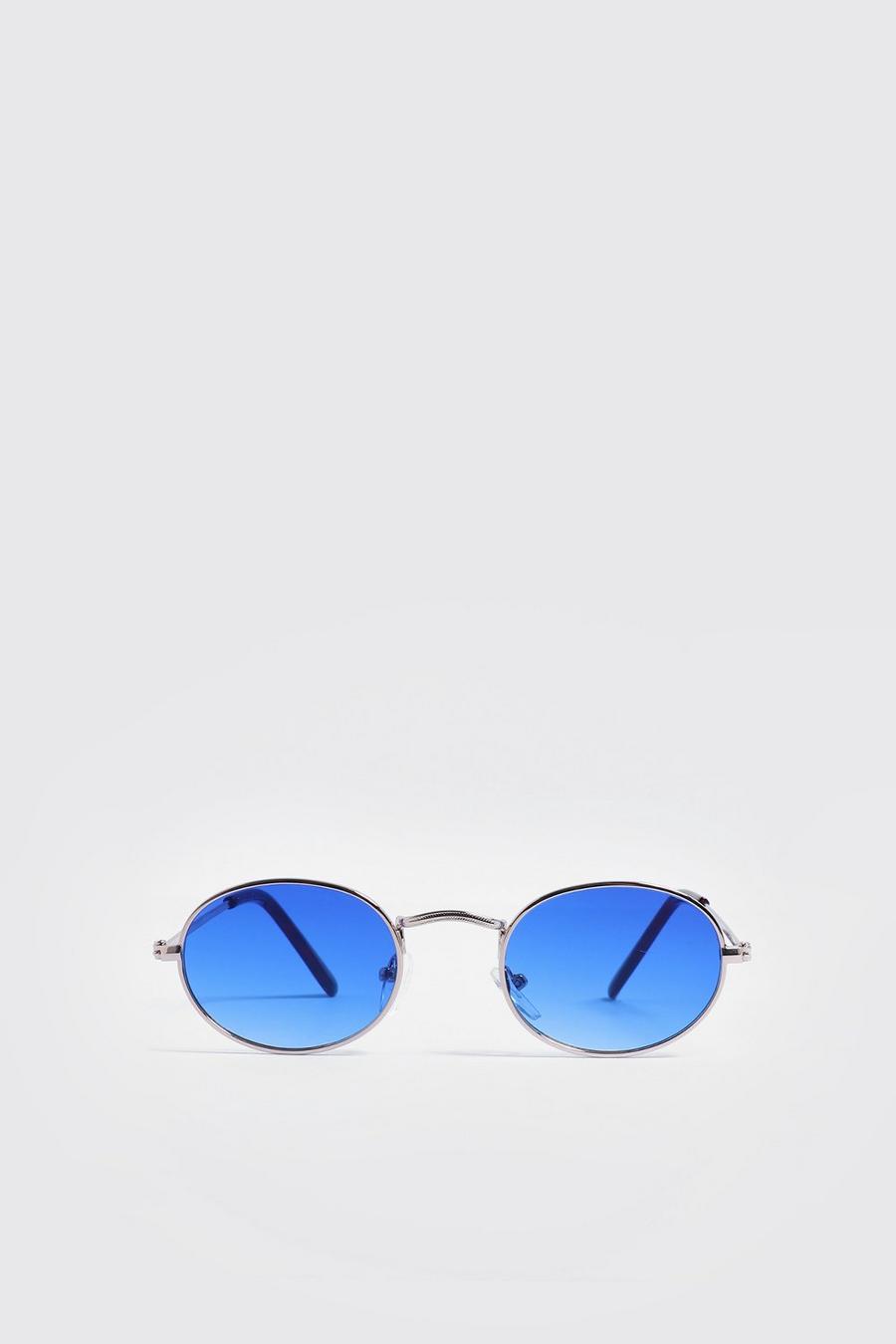 Ovale Sonnenbrille mit Revo-Gläsern image number 1