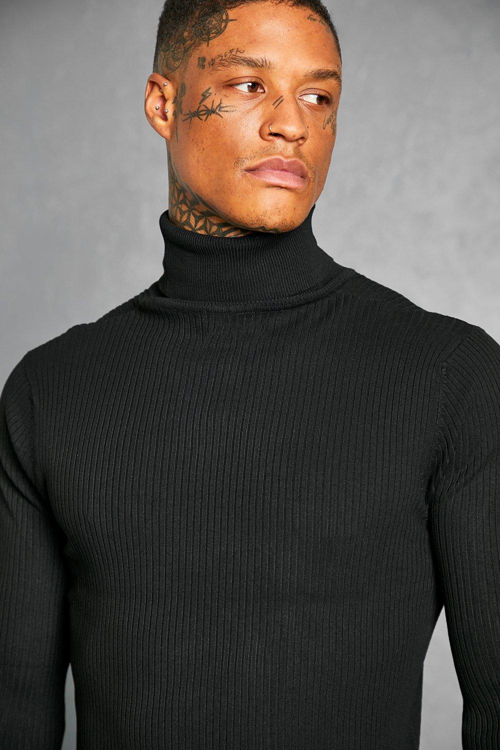 Mens Black High Neck Jumper | ppgbbe.intranet.biologia.ufrj.br