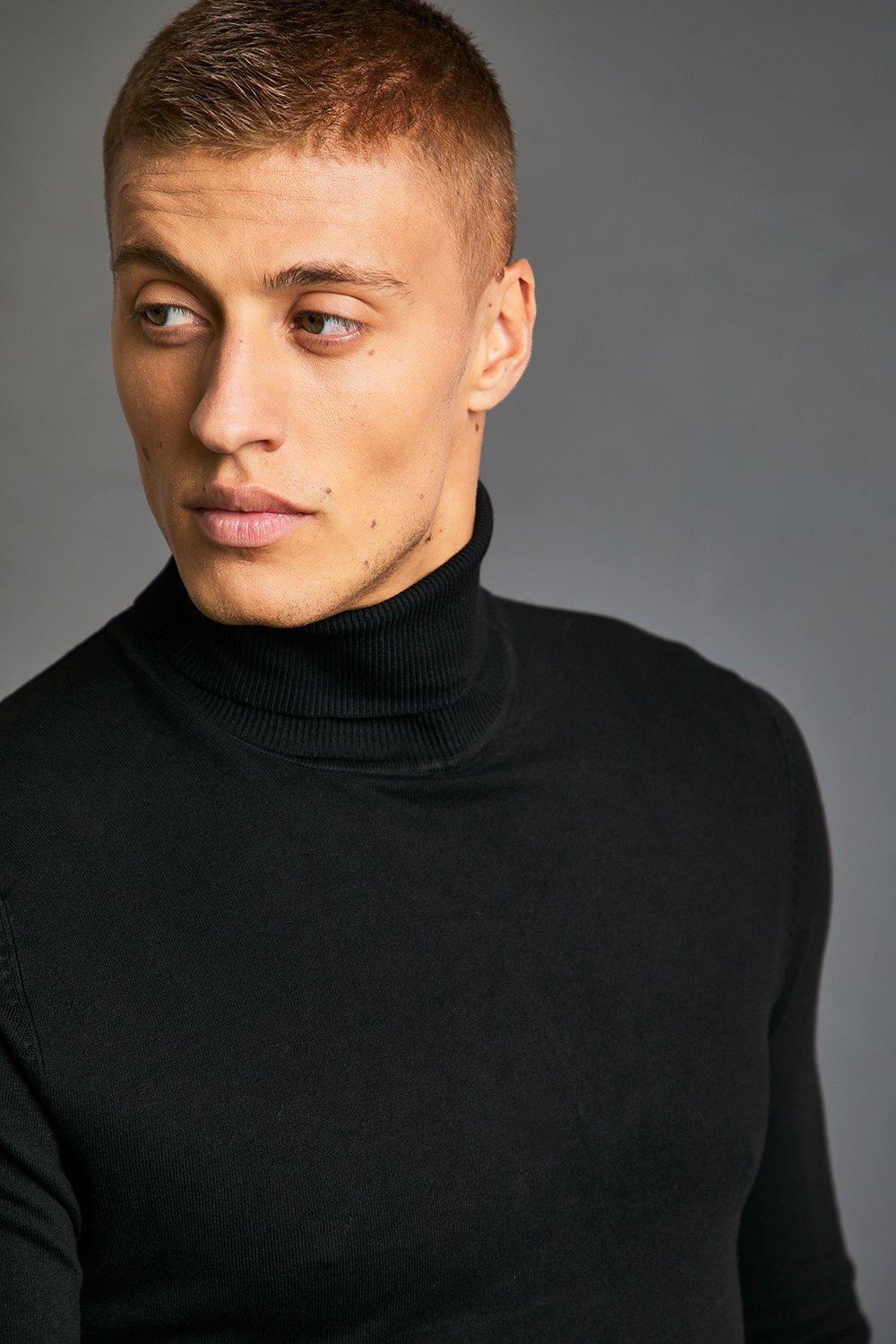 Muscle Roll Neck Jumper