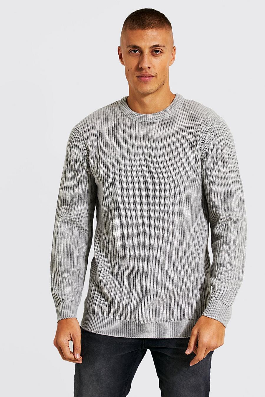 Pull style marin , Grey marl image number 1