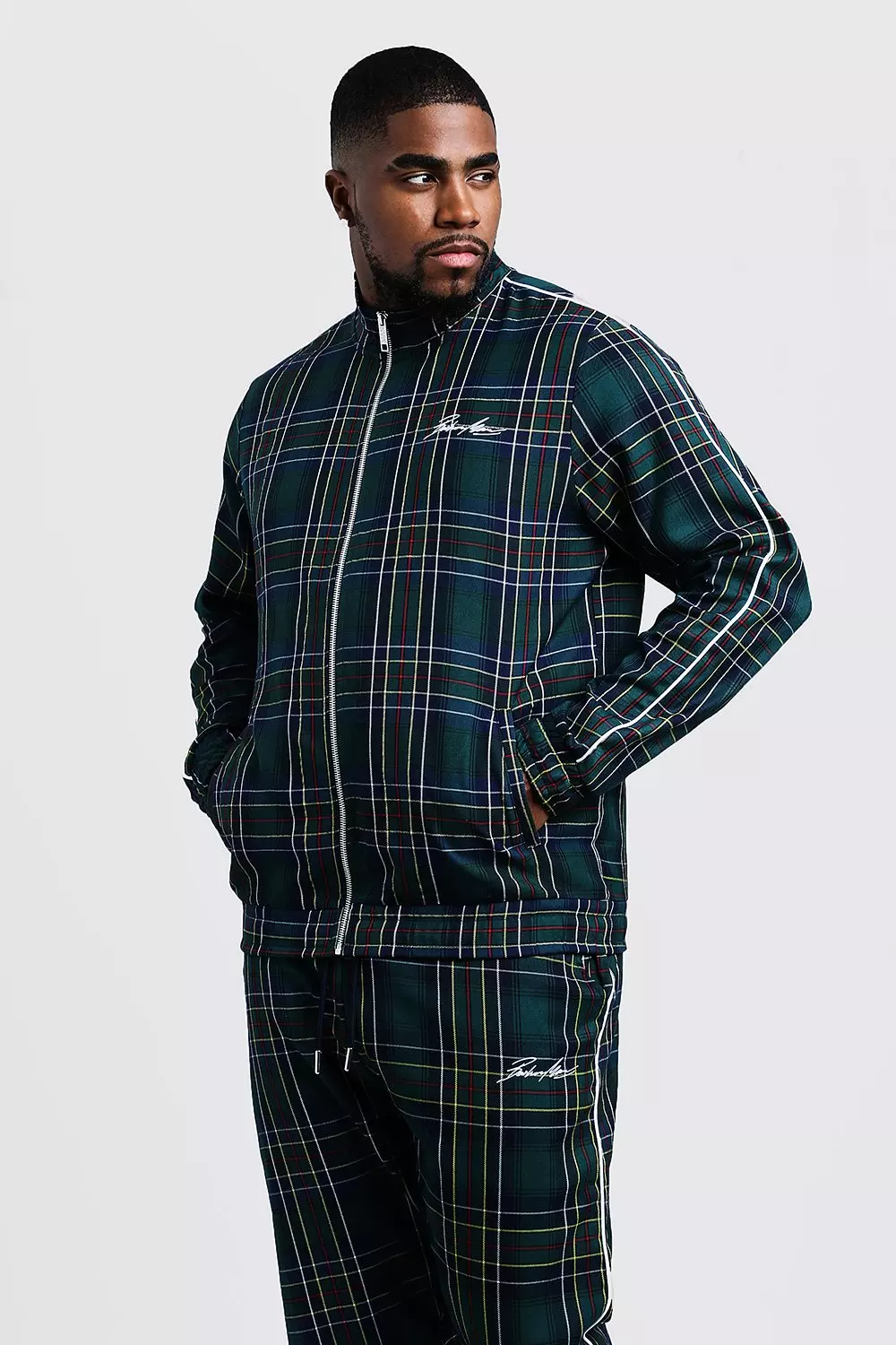 Tweed tracksuit hot sale