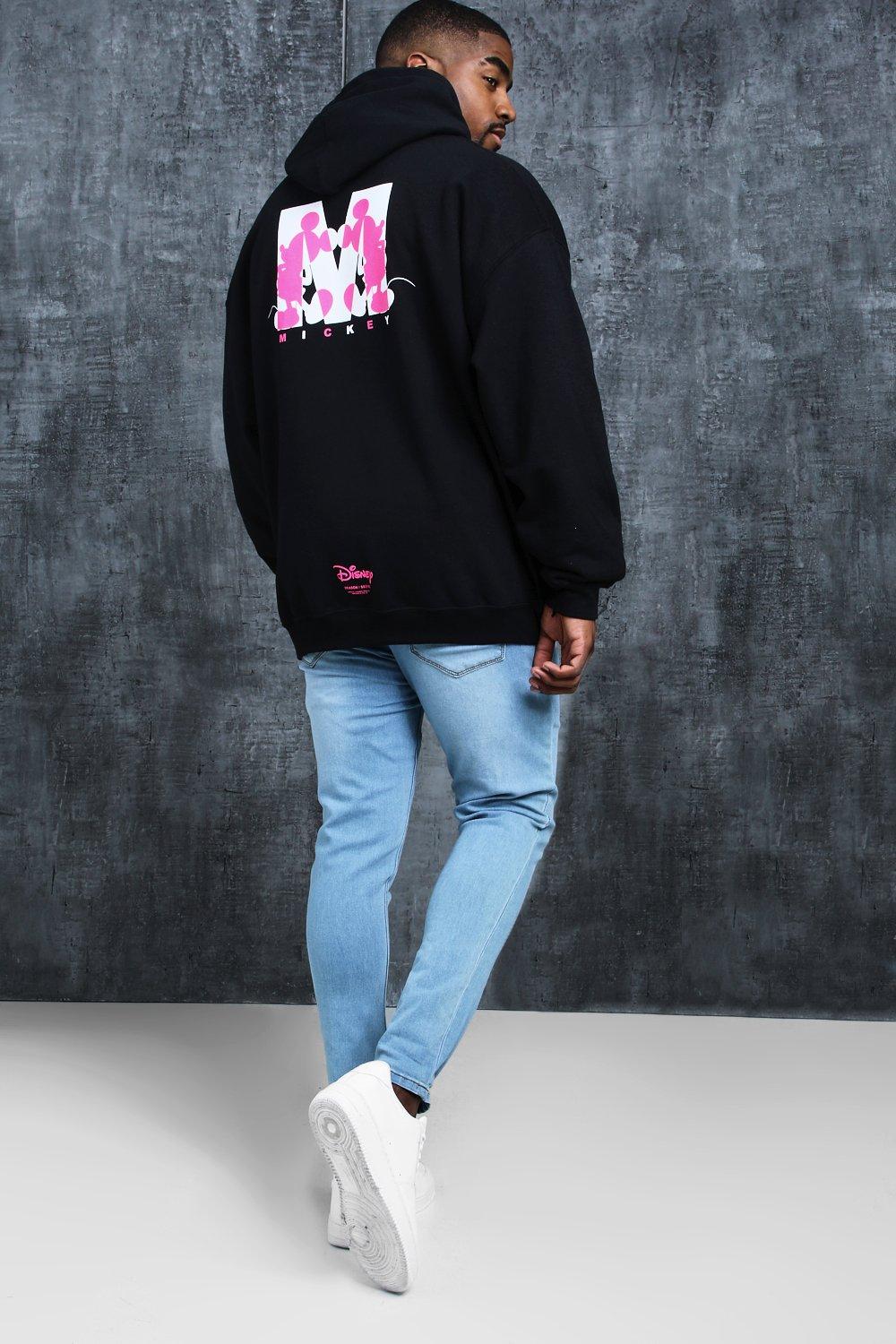 Plus size best sale mickey mouse hoodie