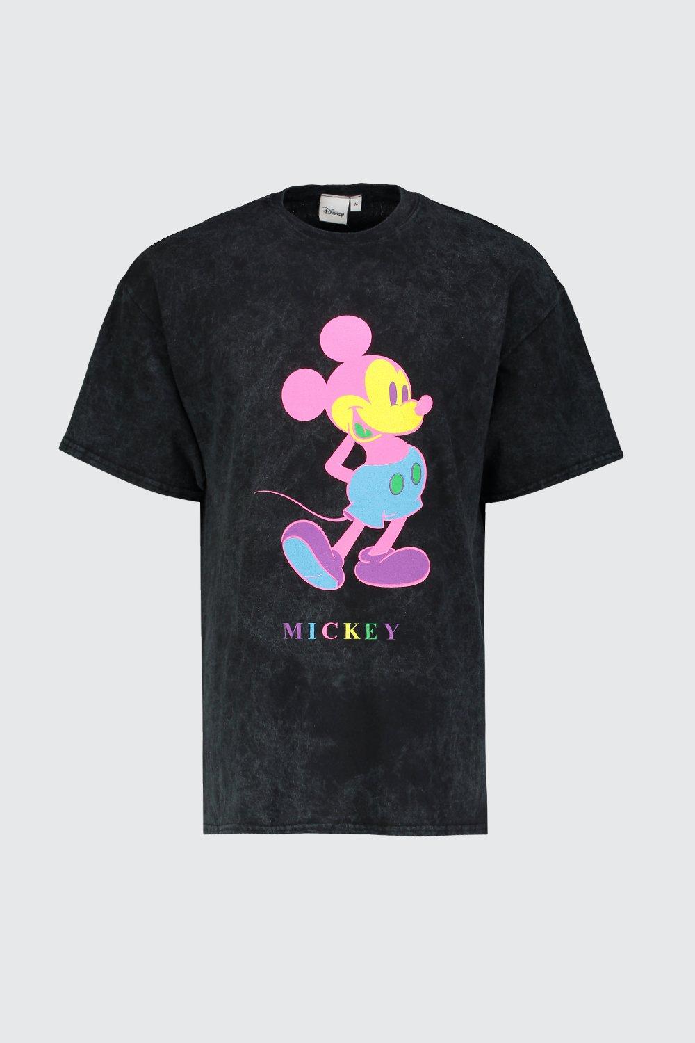 Neon mickey sales mouse shirt