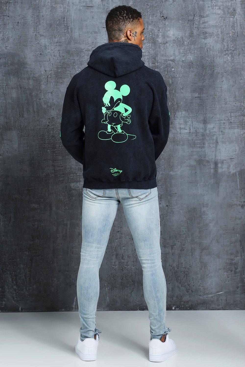 Mickey mouse mens makinayla hoodie