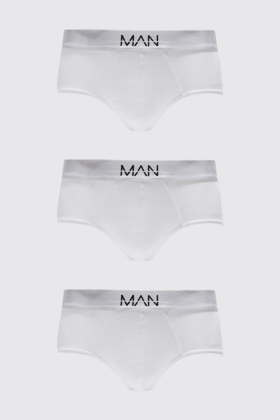 Pack de 3 calzoncillos MAN, White image number 1