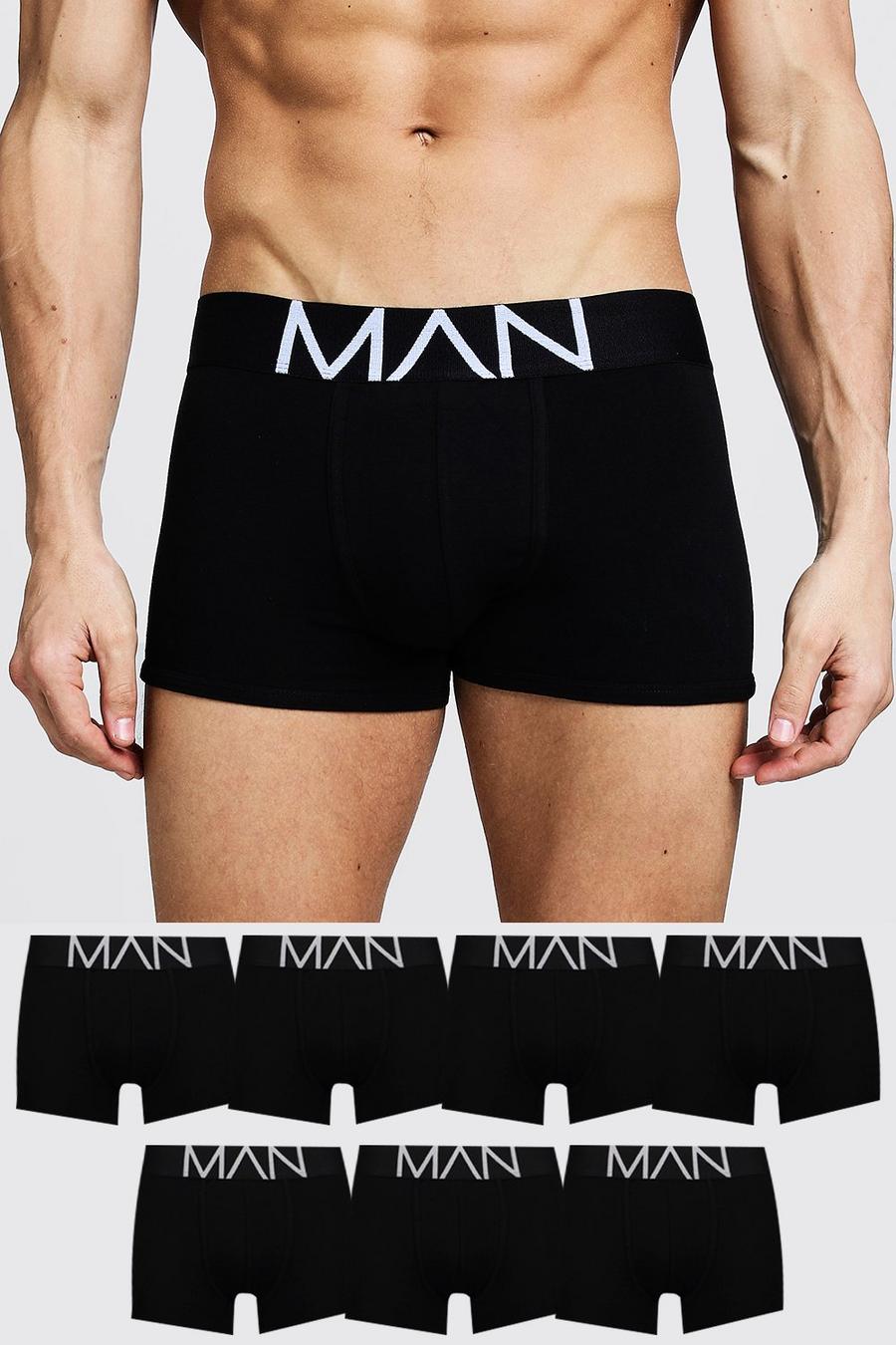 7er-Pack Man Boxershorts, Black image number 1