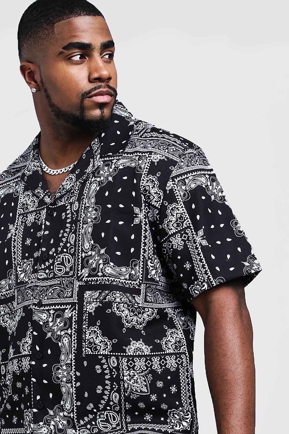 big and tall african print shirts