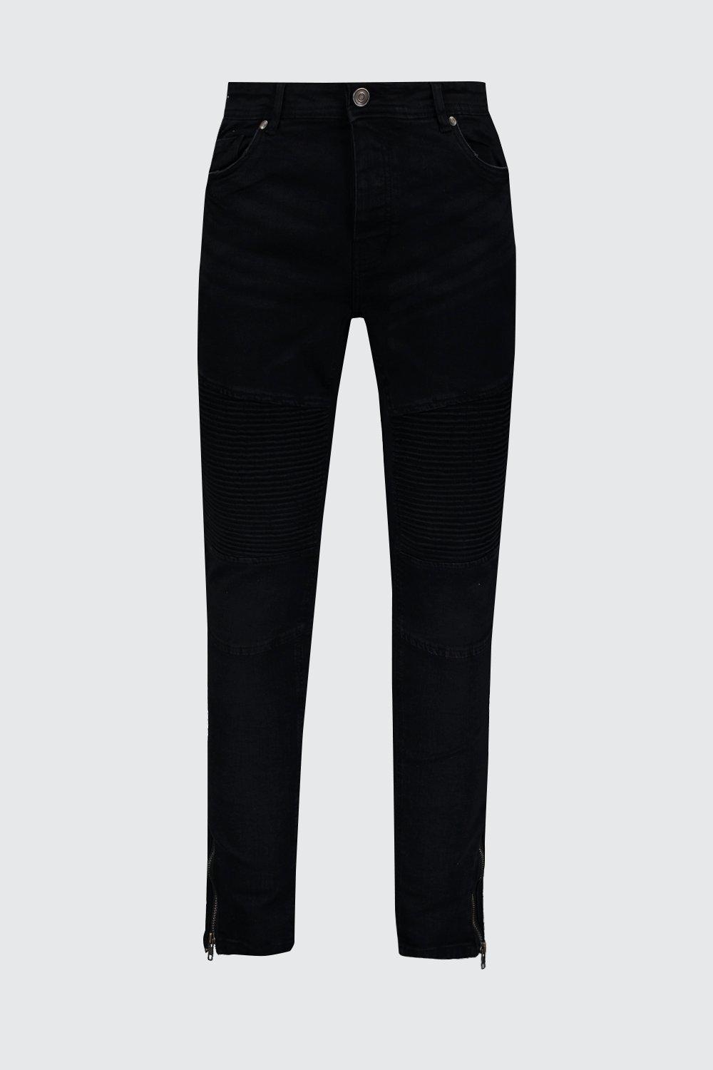 Zipper cuff jeans store mens