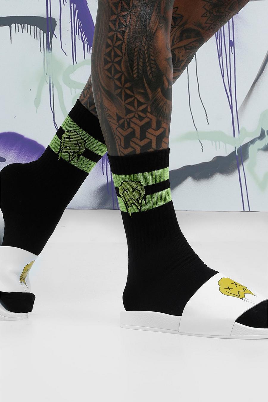 Quavo Black & White 2 Pack Socks image number 1