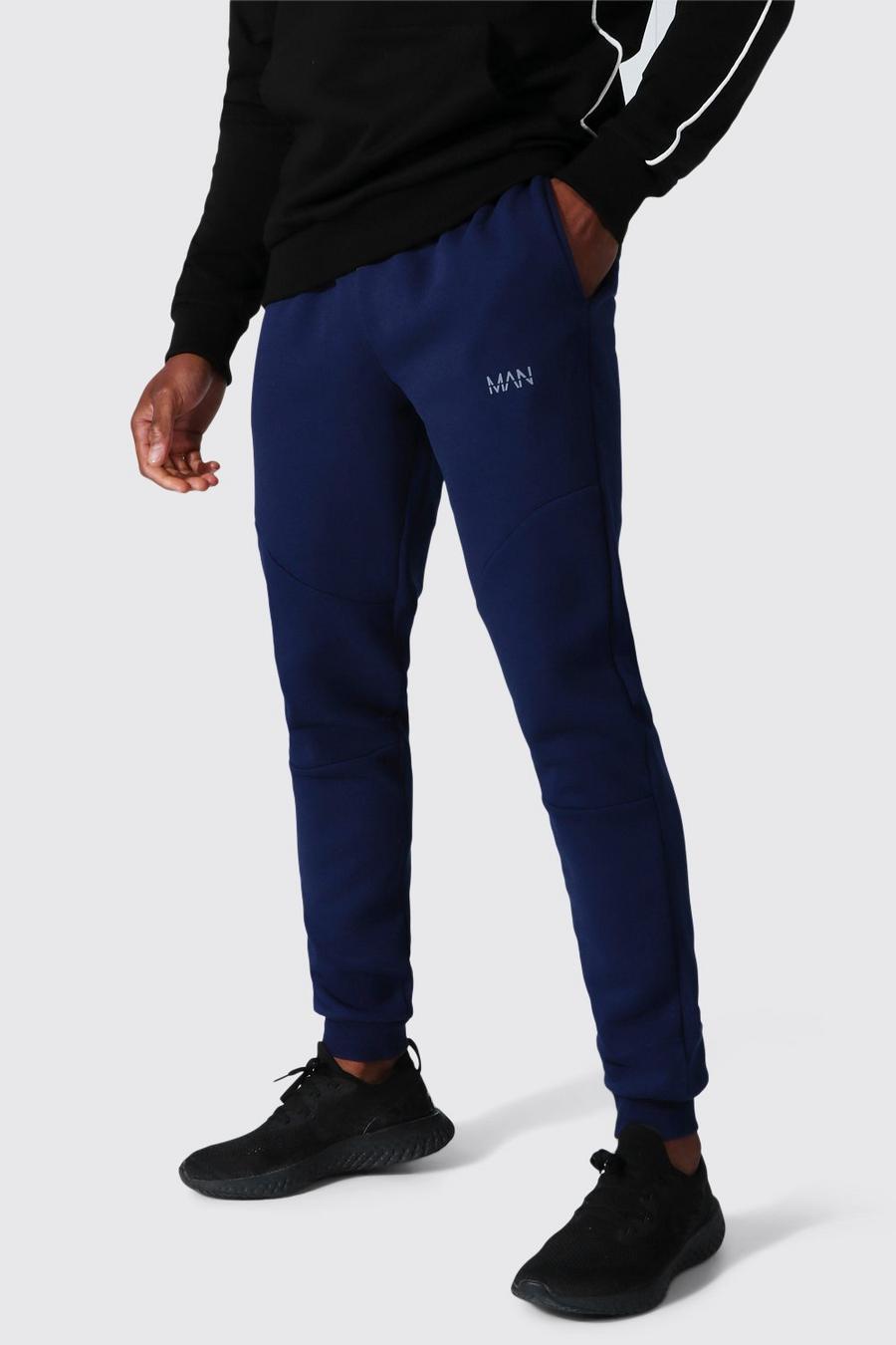 Pantalones de deporte con detalle de bolsillo Active MAN, Azul marino image number 1