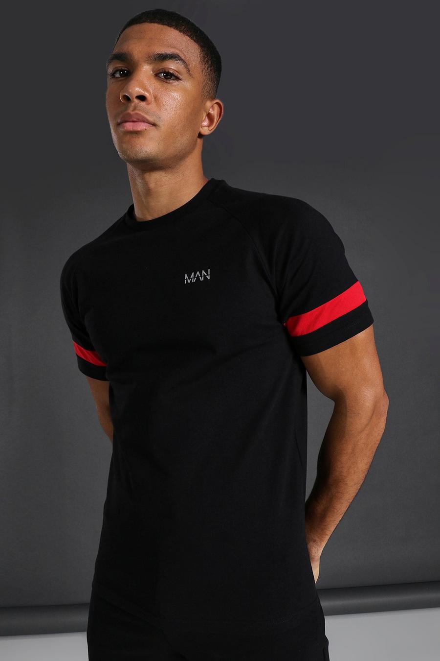 T-shirt - MAN Active, Black image number 1