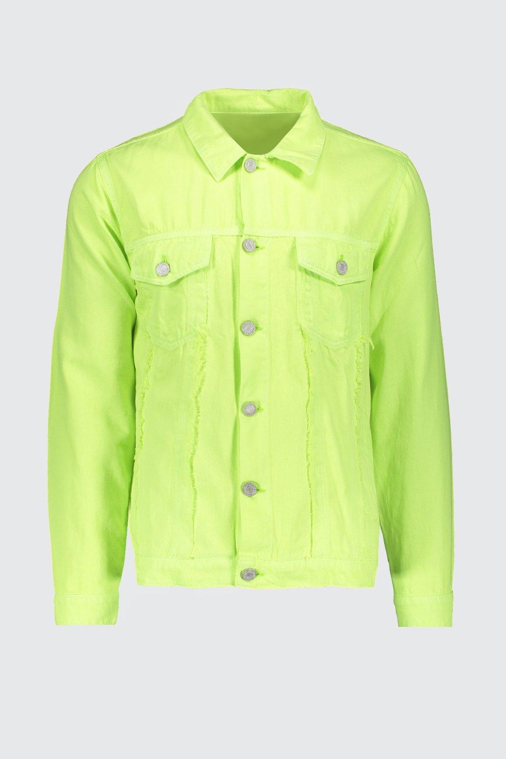 Quavo Distressed Denim Jacket boohoo DK