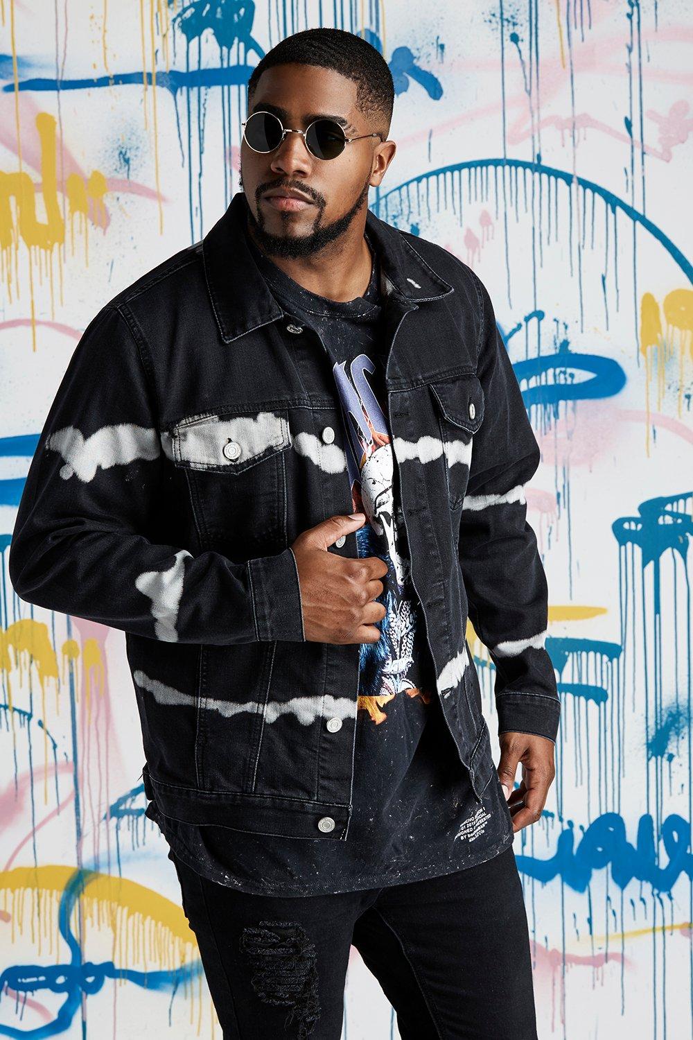 black jean jacket big and tall